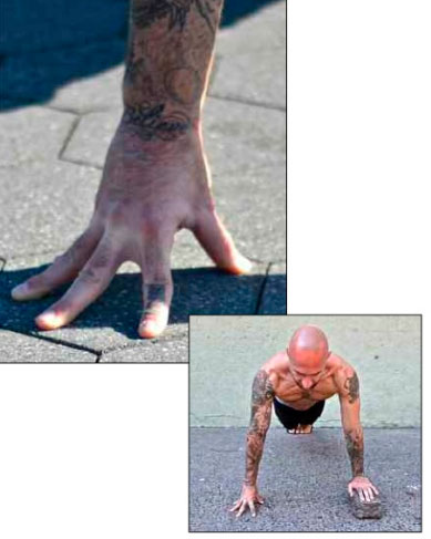 Отжимания на пальцах