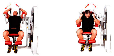 Скручивания на тренажере