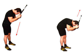 Скручивание туловища стоя