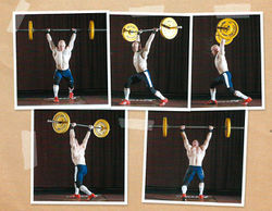 Выталкивание штанги. Фаза 3 - Подсед (уход под штангу)