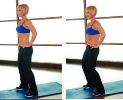 Наклоны таза вперед