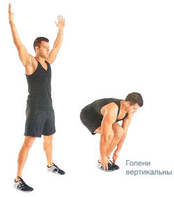 Включите приседание