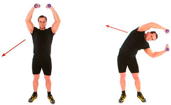 Наклоны корпуса