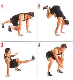 Четыре интенсивных кардиоупражнения для верхней половины тела