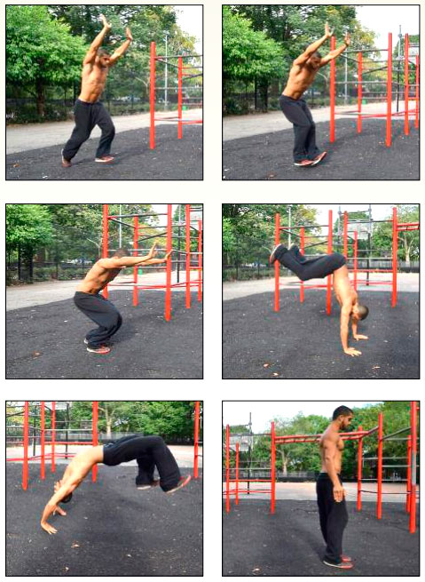 Переворот толчком с двух ног