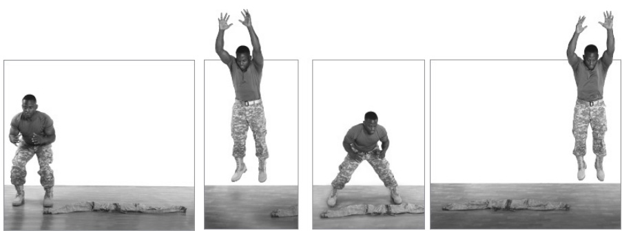 Ходьба приставным шагом с прыжком