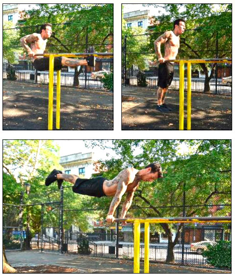 Жим с махами