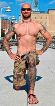 Обратные шагающие выпады