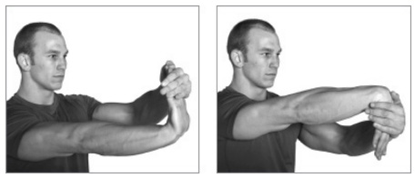 Растяжка сгибателей и разгибателей пальцев