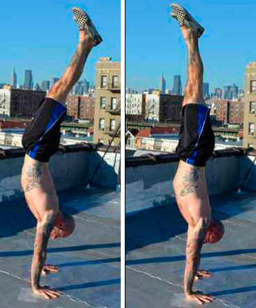 Стойка на руках