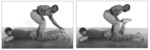 Сгибание ноги лежа на животе