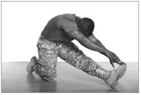 Растяжка прямой ноги