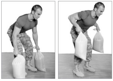 Тяга в наклоне