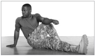 Растяжка с вращением корпуса