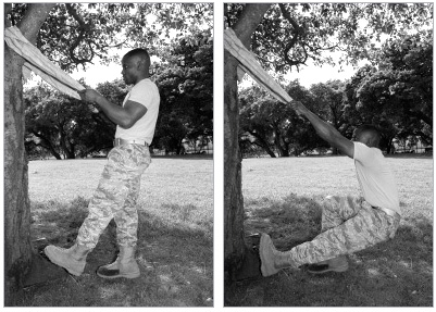 Приседание на одной ноге