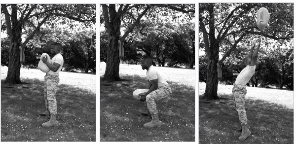 Бросок мешка назад