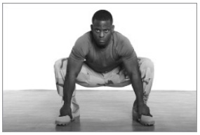 Растяжка паховой области I