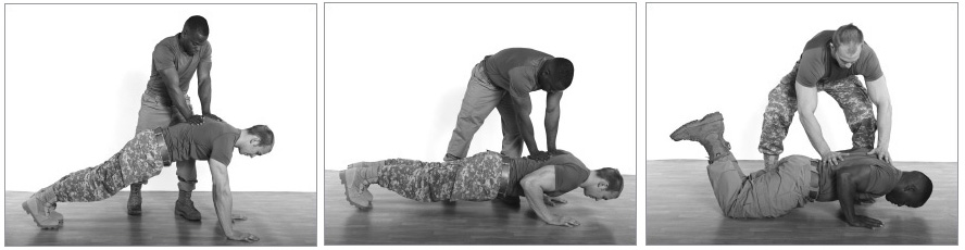 Отжимание с преодолением сопротивления