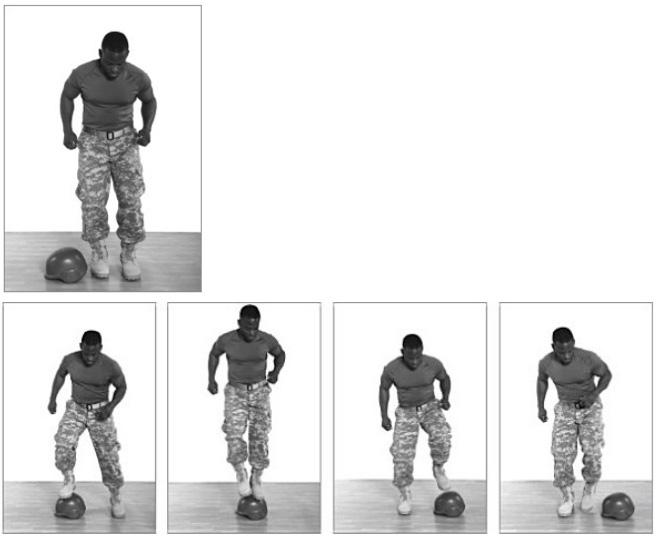 Переход через каску