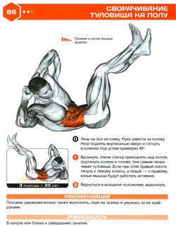 Техника скручивания с поворотами корпуса