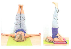 УПОР НОГАМИ В СТЕНУ