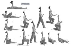 Турецкие подъемы. Уровень 3: половина турецкого подъема