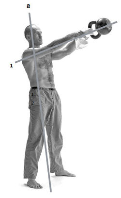 Махи. Уровень 3: махи гирей на полотенце.