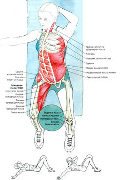 Техника скручивания с поворотами корпуса