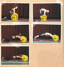 Катание штанги