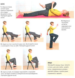 Растяжки мышц ног