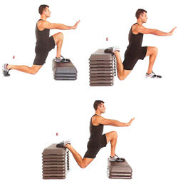 Серия приседаний в разножке с увеличенной амплитудой