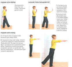 Упражнения на развитие равновесия