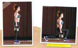 Техника выполнения выпадов в кроссфите